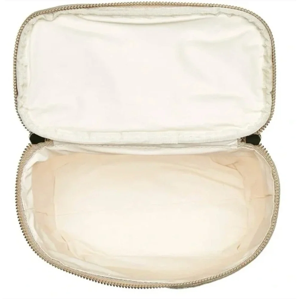 Kate Spade Lunch Bag Out to Lunch Polka Dot Lunchbox Cosmetic Bag Insulated Chic - Picture 6 of 9